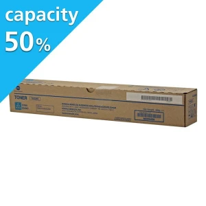 Konica Minolta oryginalny toner AAV845H, TN328C, cyan, 14000s, Połowa pojemności