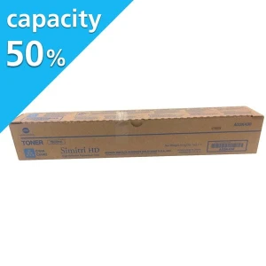 Konica Minolta oryginalny toner TN321C, A33K45G, A33K45A, cyan, 12500s, Połowa pojemności