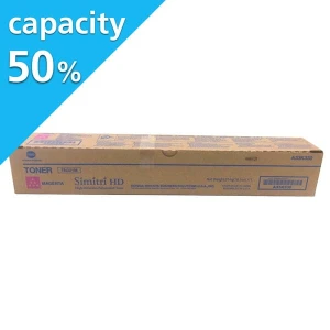 Konica Minolta oryginalny toner TN321M, A33K35G, magenta, 12500s, Połowa pojemności