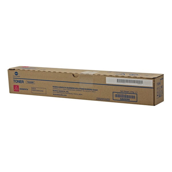 Konica Minolta oryginalny toner AAV835H, magenta, 14000s, TN328M, Połowa pojemności, Konica Minolta Bizhub C360i, O