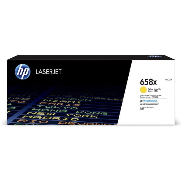 HP oryginalny toner W2002X, yellow, 28000s, HP 658X, high capacity, HP Color LaserJet Enterprise M751 Series, O