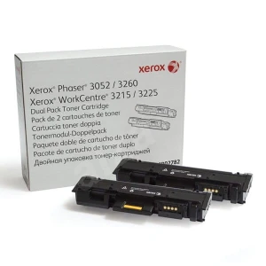 Xerox oryginalny toner 106R02782, black, 6000 (2x3000)s, cena do wyprzedania magazynu, Xerox Phaser 3052,3260, WorkCentre 3215,322