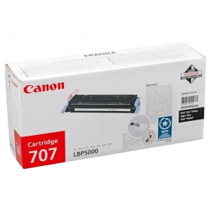 Canon oryginalny toner CRG707, 9424A004, black, 2500s