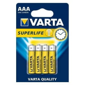 Baterie VARTA Superlife, Micro R3/AAA - 4 szt