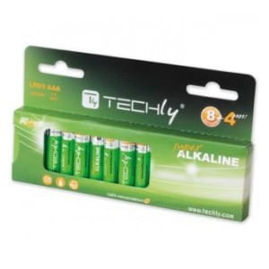 Baterie alkaliczne Techly 1,5V AAA LR03 12szt.