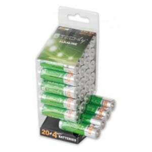Baterie alkaliczne Techly 1,5V AA LR6 24szt.