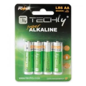 Baterie alkaliczne Techly 1,5V AA LR6 4szt.