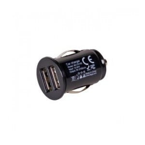 Ładowarka samochodowa Akyga AK-CH-02 12V 2xUSB 2100mA czarna