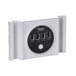 Zasilacz sieciowy uniwersalny Akyga AK-TB-05 do tableta 30W 5V/6A DC 4xUSB