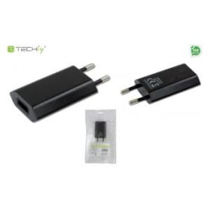 Ładowarka sieciowa Techly USB 5V 1A czarna