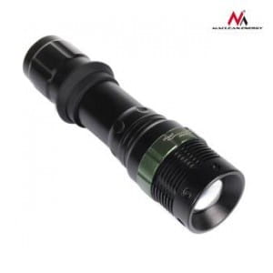 Latarka rowerowa Maclean MCE175 Cree 200 lumen LED + ładowarka zestaw
