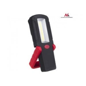 Lampa warsztatowa COB LED Maclean MCE221 magnes, hak 3xAAA