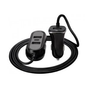 Ładowarka samochodowa Tracer 12-24V MULTICHARGE 3xUSB 7,2A + PD 18W