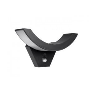 Lampa LED Maclean MCE290 B z czujnikiem ruchu na podczerwień 800lm 10W IP54 czarna