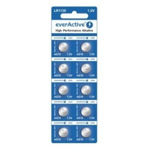 Baterie alkaliczne mini everActive AG10 G10 LR1130 LR54 10 sztuk