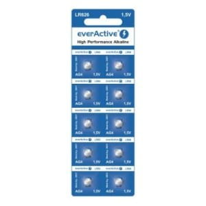 Baterie alkaliczne mini everActive G4 LR626 LR66 10 sztuk