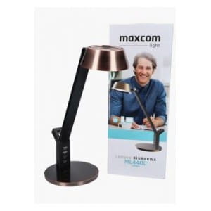 Lampka biurkowa MaxCom ML4400 Lumen, miedziany
