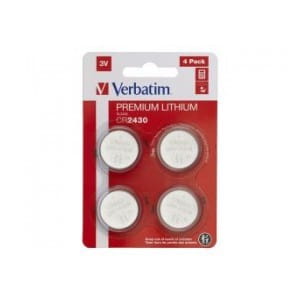 Bateria Verbatim CR2430 (4 szt blister)