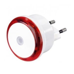 Lampka nocna Hama Basic, czerwona