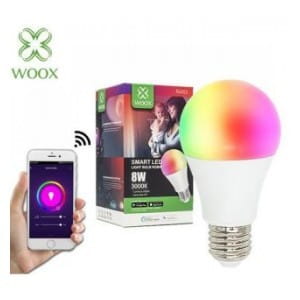 Żarówka Smart Woox LED Wi-Fi Kolorowa RGB+CCT 10W E27 3000K