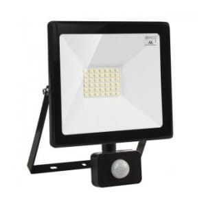 Naświetlacz LED z czujnikiem ruchu Maclean MCE630 WW slim Warm White 30W, IP44