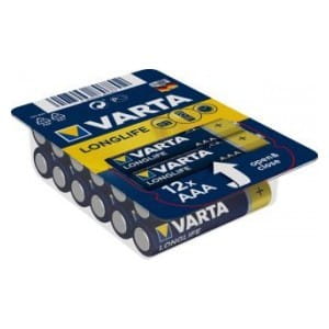 Baterie VARTA Longlife AAA 1.5V 12szt
