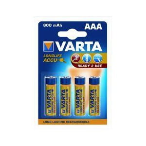Akumulatorki VARTA Longlife Accu 800mAh HR03/AAA 4szt