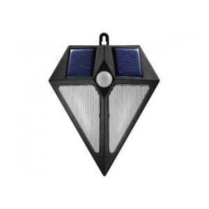 Lampa solarna Maclean MCE168 ścienna 6 LED z czujnikiem ruchu 2x solar
