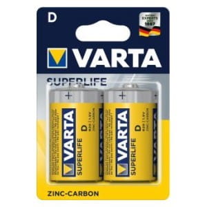 Baterie Varta Superlife, Mono R20/D - 2 szt