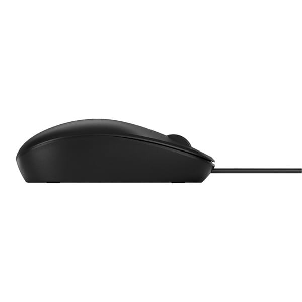 HP Mysz 128, 1200DPI, 3kl., przewodowa, czarna, 0 szt AA, Windows 7/8/10, Mac OS 10.3i nowsze, i Chrome