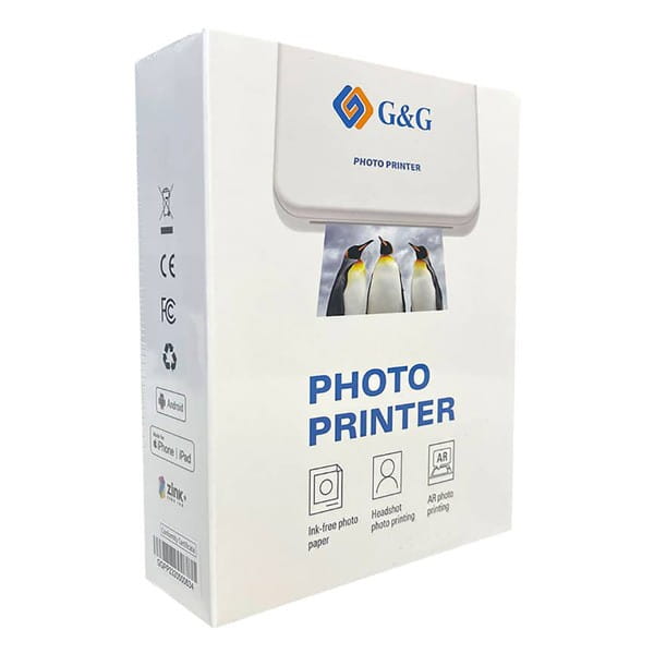 Mobilna drukarka fotograficzna G&amp;G, GG-PP023
