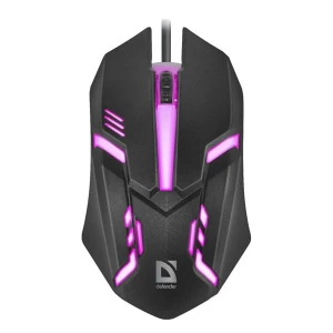 Mysz przewodowa, Defender Cyber MB-560L, czarna, optyczna, 1200DPI