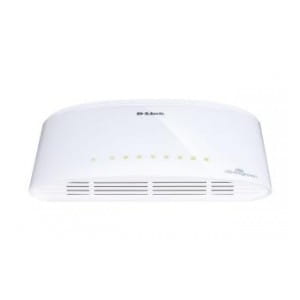 Switch niezarządzalny D-Link DGS-1008D/E L2 8x1000Mbit (RJ45) Desktop/Wall NO FAN