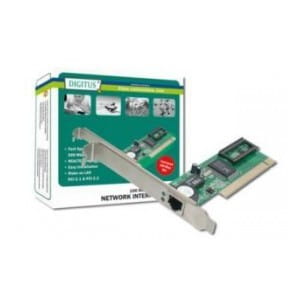 Karta sieciowa DIGITUS PCI Fast Ethernet 10/100Mbps Chipset Realtek
