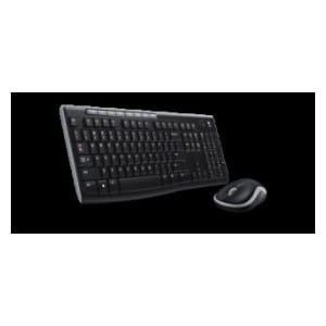 Zestaw bezprzewodowy klawiatura + mysz Logitech MK270 czarny