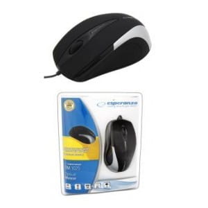 Mysz przewodowa Esperanza SIRIUS EM102S optyczna USB srebrna