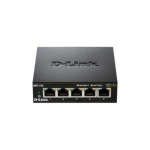 Switch niezarządzalny D-Link 5-portowy DGS-105 Metal Box 10/100/1000Gigabit