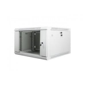 Szafa instalacyjna Rack wisząca 19" 6U 600x450 szara Lanberg (flat pack)