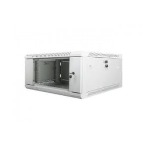 Szafa instalacyjna Rack wisząca 19" 4U 600x600 szara Lanberg (flat pack)