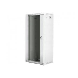 Szafa instalacyjna Rack wisząca 19" 27U 600x450 szara Lanberg (flat pack)