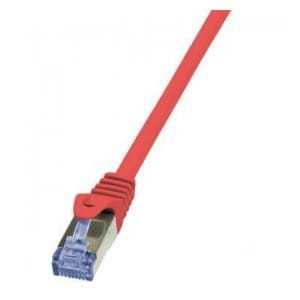 Patchcord LogiLink CQ3044S Cat.6A S/FTP 1,5m czerwony