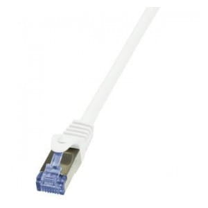 Patchcord LogiLink CQ3031S Cat.6A S/FTP 1m biały