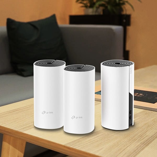 TP-LINK Wifi Mesh kit Deco M4(2-pack) 2.4GHz i 5GHz, access point, 1200Mbps, zintegrowana bateria anténa, 802.11ac, 2Pack, sieć dl
