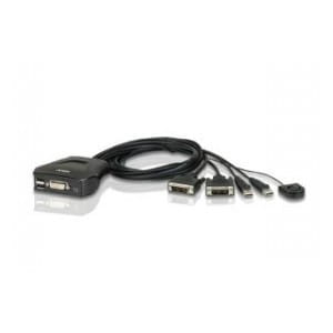 Przełącznik KVM ATEN DVI/USB CS22D (CS22D-A7) 2-port.