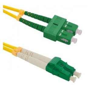 Patchcord Światłowodowy Qoltec SC/APC-LC/APC SM 9/125 G652D 1m