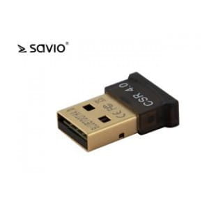 Adapter Bluetooth 4.0 Savio BT-040