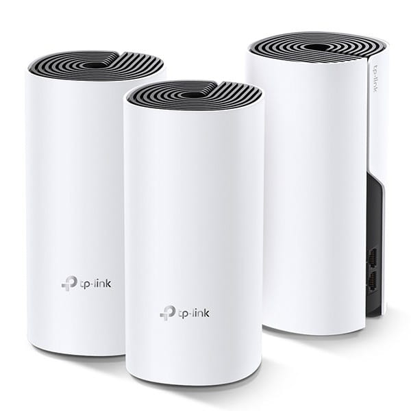 TP-LINK Wifi Mesh kit Deco E4(2-pack) 2.4GHz i 5GHz, access point, 1200Mbps, zintegrowana bateria anténa, 802.11ac, 2Pack, ISP, oc