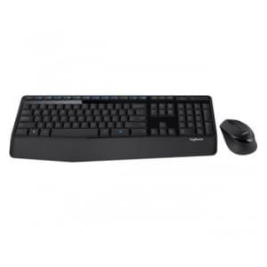 Zestaw bezprzewodowy klawiatura + mysz Logitech Wireless Combo MK345 czarny