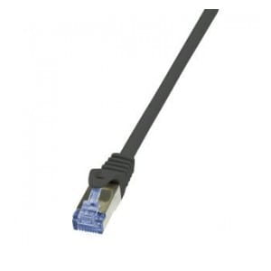 Patchcord LogiLink CQ4093S Cat.6A/7 600 MHz S/FTP PIMF 10,0m czarny