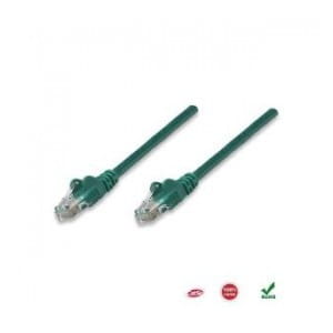 PatchCord 100% miedź Intellinet Cat.5e UTP, 1m, zielony